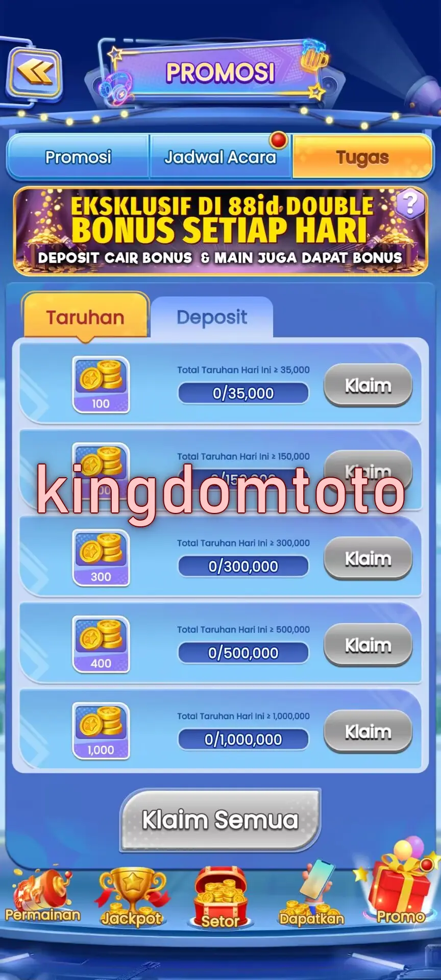 kingdomtoto Preview - Resmi Unduh